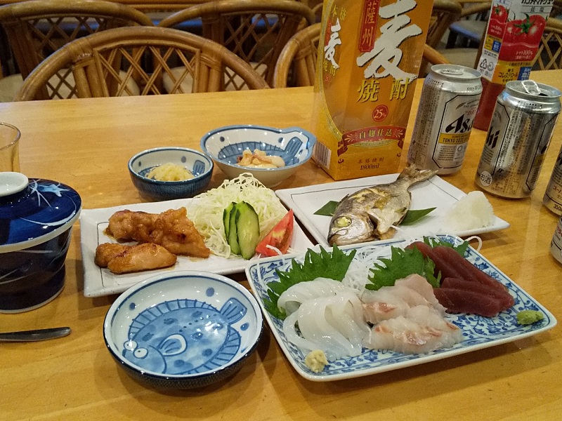 COCOMO大瀬崎の夕食一日目