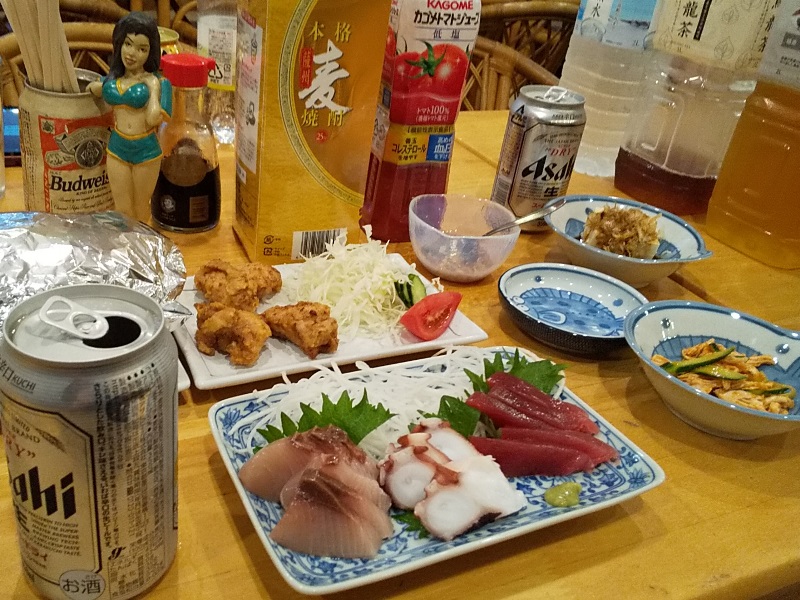 COCOMO大瀬崎の夕食二日目