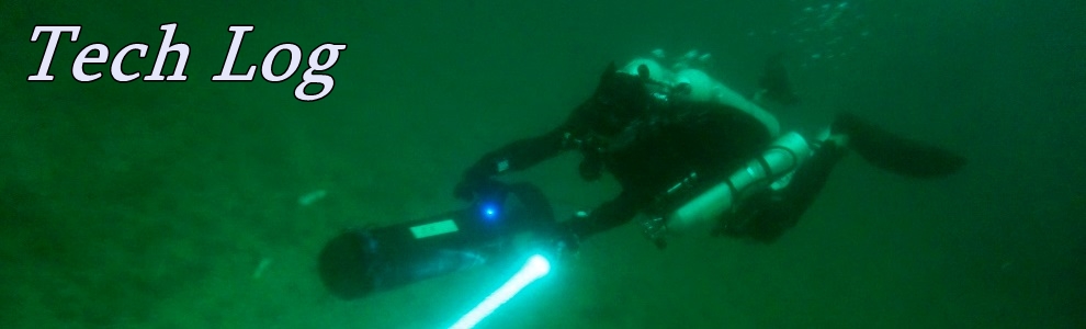 テクニカルダイビングのログ